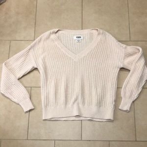 PINK cropped sweater
